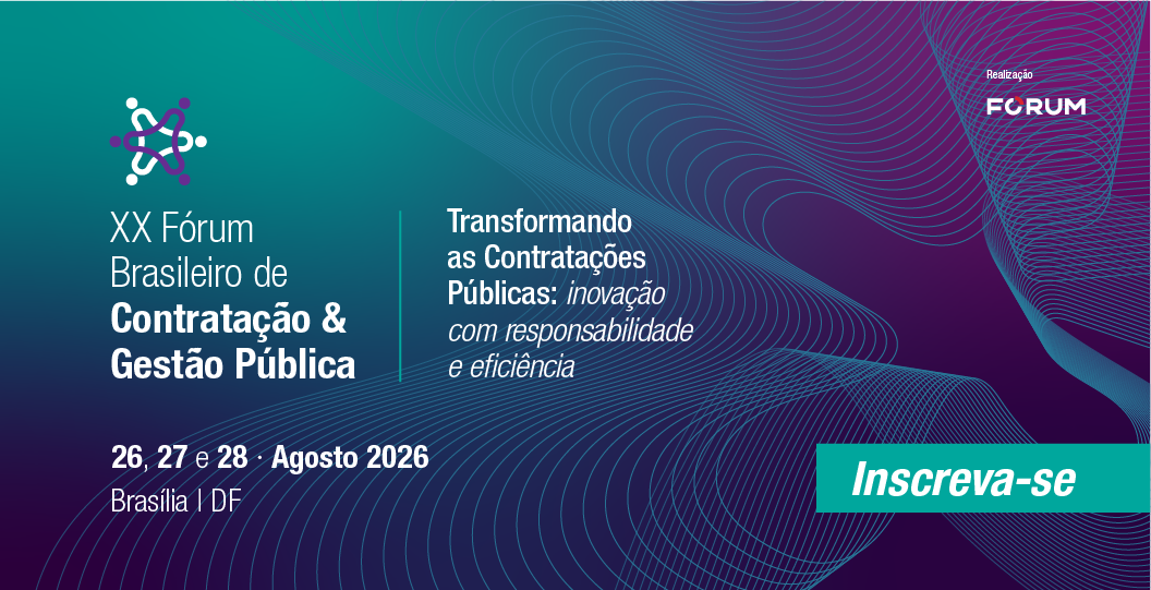 Inscreva-se - 21º Fórum Brasileiro de Contratação e Gestão Pública